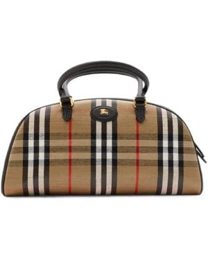 Burberry Highlands Bowling Bag - Brown