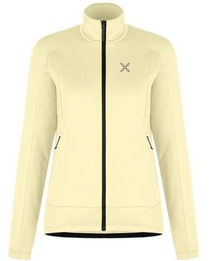 Montura Pulse Maglia Logo-Print Zip-Up Jacket - Metallic