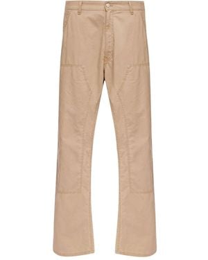 MM6 by Maison Margiela Five Pocket Cotton Jeans - Natural