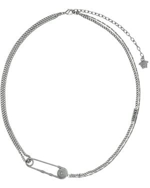Versace Collana Con Decorazione - Bianco