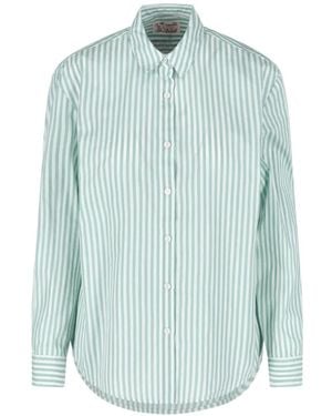 MC2 Saint Barth Brigitte Striped Shirt - Blue
