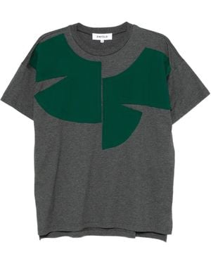 Enfold T-Shirt À Effet Patchwork - Vert