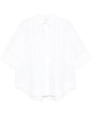 P.A.R.O.S.H. Chemise À Effet Plissé - White