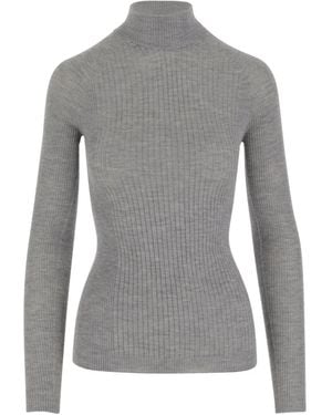 Sa Su Phi Jersey con cuello alto - Gris