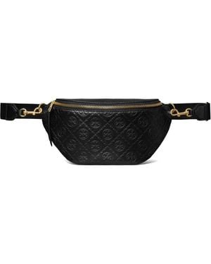Tory Burch T Monogram Gürteltasche - Schwarz