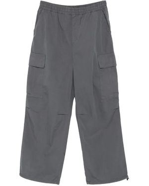 Carhartt Mandler Logo-Patch Cargo Trousers - Grey