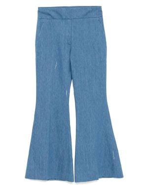 Gabriela Hearst Marsh Flared Jeans - Blue
