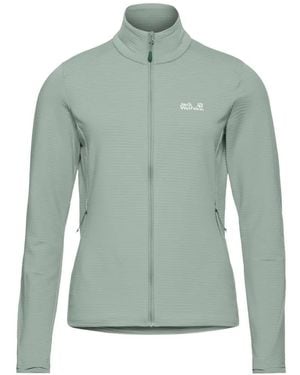 Jack Wolfskin Sudadera Con Cremallera - Verde