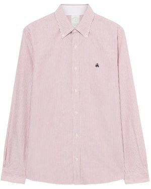 Brooks Brothers Gestreiftes Hemd - Pink