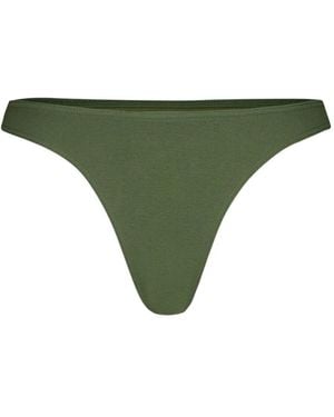 Matteau Nineties Brazilian Bikini Brief - Green