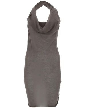 Rick Owens Sunburn Halterneck Top - Gray