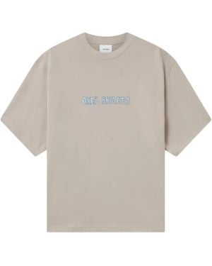 Axel Arigato T-Shirt Mit Logo-Print - Weiß