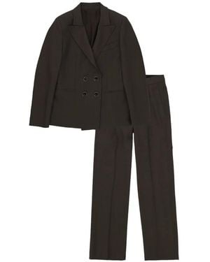 Fortela Costume Bibiane À Boutonnière Croisée - Black