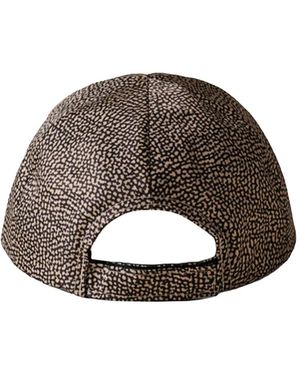 Borbonese Printed Hat - Brown