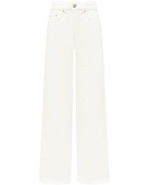 12 STOREEZ 325 Straight-Leg Jeans - White