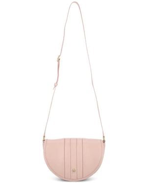 Bally Paneled Croosbody Bag - Pink