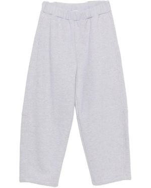 Woc Salinas Elasticated Wide-Leg Track Trousers - White