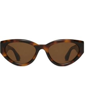 Chimi Lunettes De Soleil Core 06 À Monture Papillon - Marron
