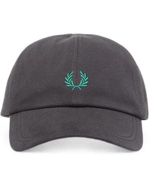 Fred Perry Logo-Embroidery Cap - Grey