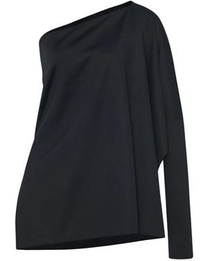Rosetta Getty Haut À Une Épaule - Noir