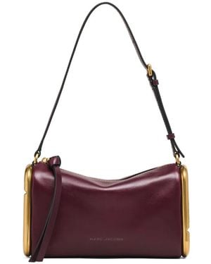 Marc Jacobs The Juliette Leather Shoulder Bag - Purple