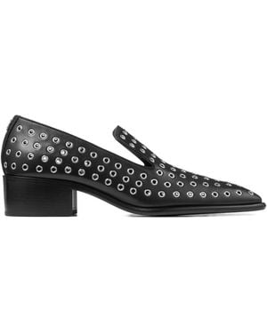 Jimmy Choo Mocassins Eliot 45 Mm - Noir