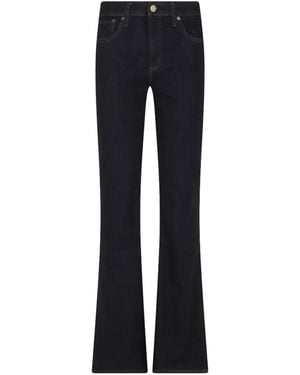 Rag & Bone Kinsley Low-Rise Bootcut Jeans - Black