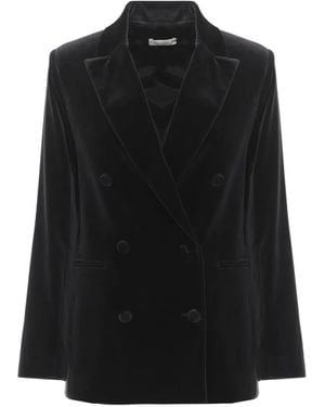 Antonelli Veste À Boutonnière Croisée - Black