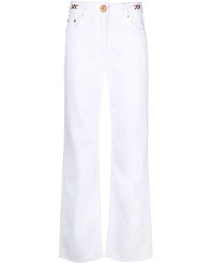 Versace Medusa '95 Straight-Leg Jeans - White
