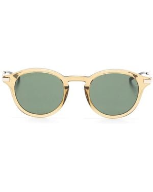 Gucci ウェブディテール サングラス - グリーン
