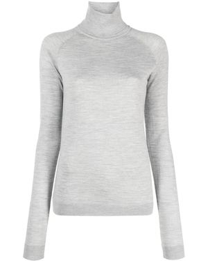 ARMARIUM Roll-Neck Fine-Knit Sweater - Grey