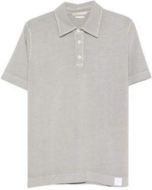 Daniele Fiesoli Short-Sleeve Polo Shirt - Grey