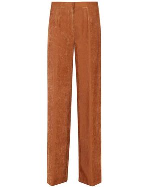 forte_forte Corduroy Pants - Brown