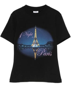 Vetements Paris Graphic T-Shirt - Black