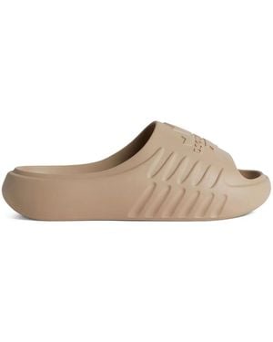 DSquared² Logo-Embossed Slides - Brown