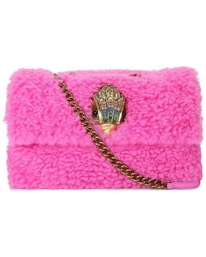 Kurt Geiger Kensington Fur Tote Bag - Pink