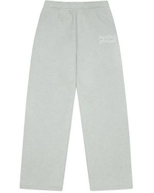 BROKEN PLANET Logo-Detail Track Trousers - White
