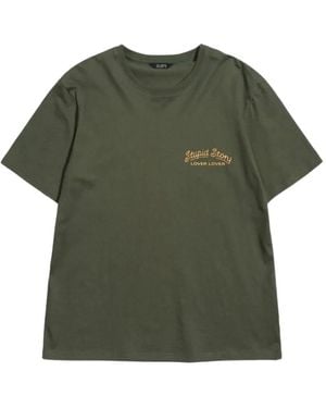 Tee Library Tiger-Print T-Shirt - Green