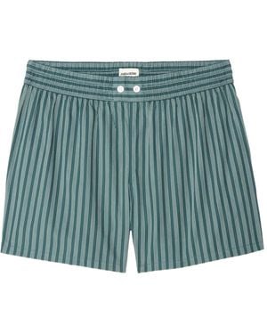 Zadig & Voltaire Pax cotton shorts - Blau