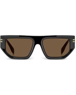 Marc Jacobs Geometric-Frame Sunglasses - Grey