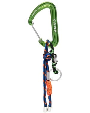 DSquared² Knot-Rope Carabiner Keyring - Green