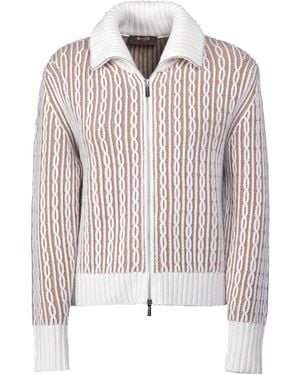 Moorer Cardigan Malea - Rose