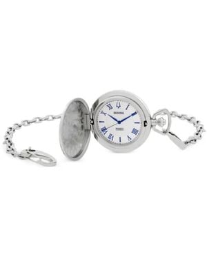 Bulova Montre De Poche À Détail De Logo Mm - White