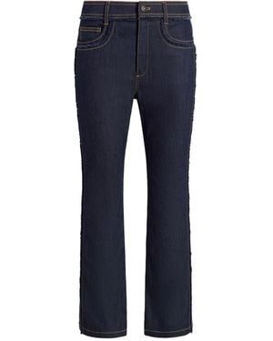 Cinq À Sept Cropped Sallie Trousers - Blue