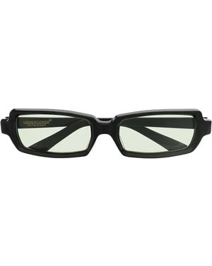 Undercover Rectangle-Frame Tinted Sunglasses - Black