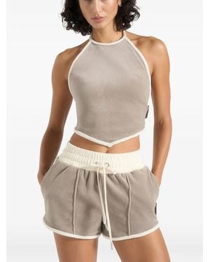 Manière De Voir Malena Sleeveless Top - Grey