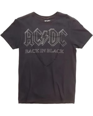 HTC T-Shirt Mit Ac/Dc-Print - Blau