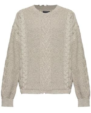 AllSaints Tenter Crew-Neck Jumper - White