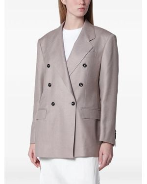 Tagliatore Double-Breasted Blazer - Grey