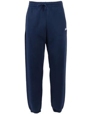 New Balance Drawstring Track Trousers - Blue